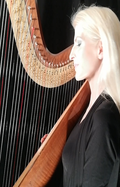 harpist simonetta from Berlin - Harfinistin Simonetta - Eventmusik der Extraklasse 